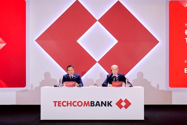 Techcombank targets US4.5 billion capital increase, approves 7% cash dividend
