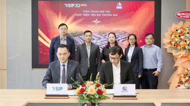 VSIP Group and partners to enhance living standards in industrial area
