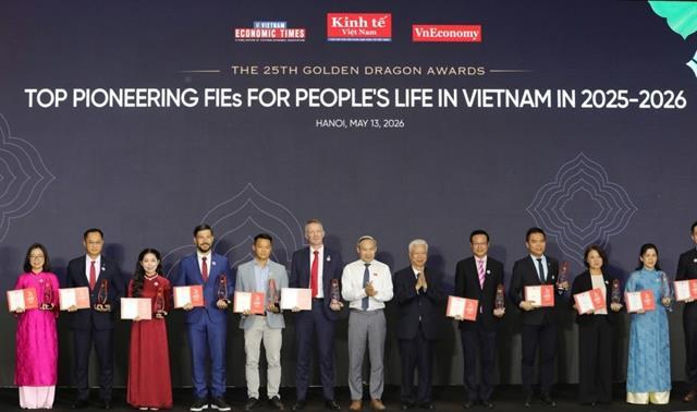 50 outstanding FDI enterprises honoured at Golden Dragon Awards 2026