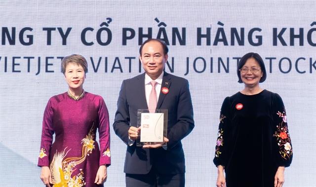 Vietjet recognised at Top 50 Corporate Sustainability Awards for third straight year