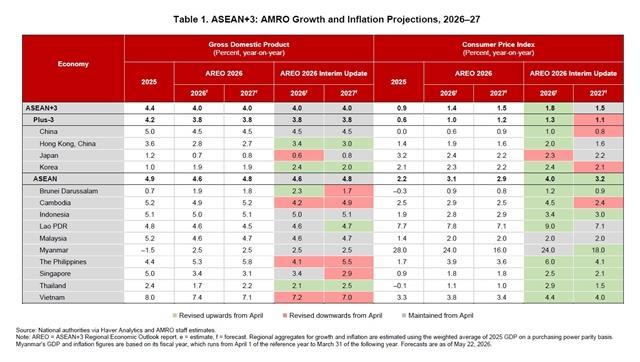 Việt Nam remains ASEAN3 growth leader despite inflation pressures: AMRO