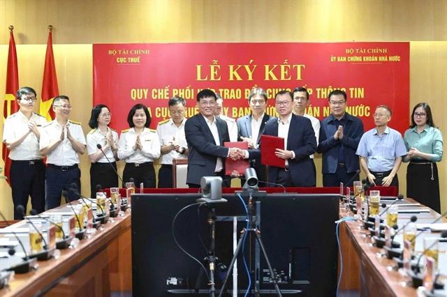 GDT and SSC sign information-sharing cooperation regulation