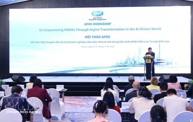 Việt Nam, APEC economies promote digital transformation for MSMEs in AI era