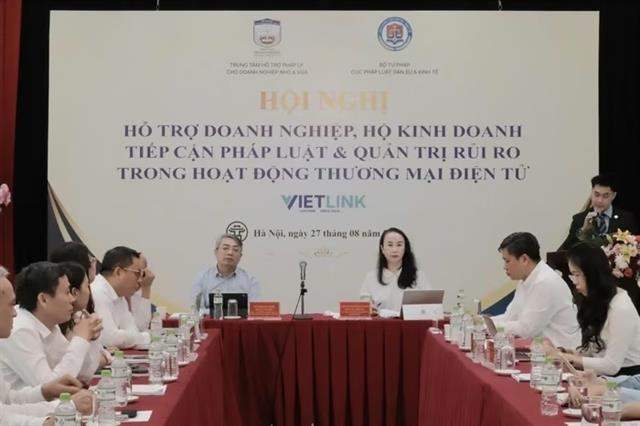 Authorities enhance e-commerce legal supports for SMEs, household businesses