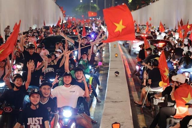 Việt Nam celebrate ASEAN Cup triumph