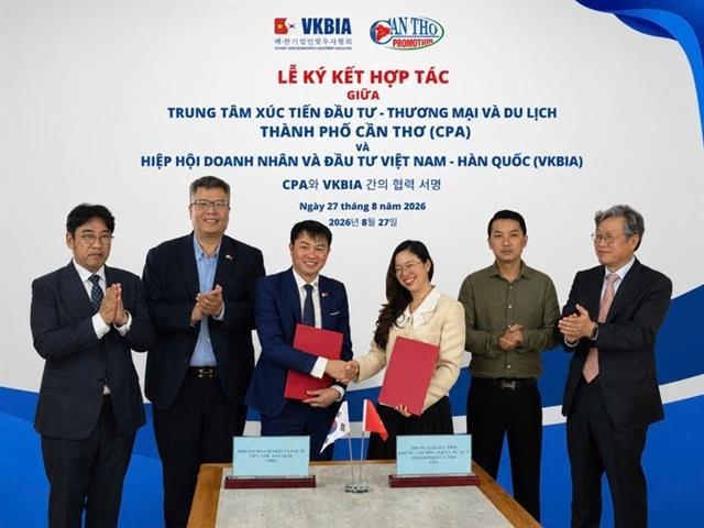 Cần Thơ expands investment, trade and tourism cooperation with South Korea