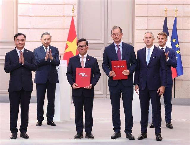 Vietjet, Thales sign agreements on aviation technology