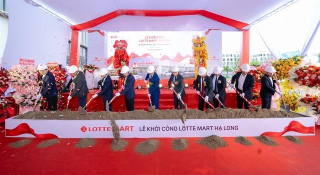 Lotte Vietnam breaks ground on Lotte Mart Hạ Long Shopping Centre project