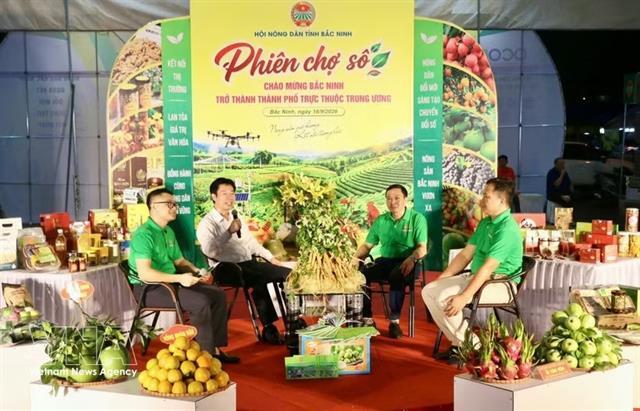 Bắc Ninh promotes agricultural products through livestream