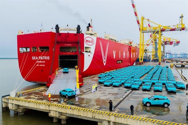 Wave of cars made in Việt Nam goes global