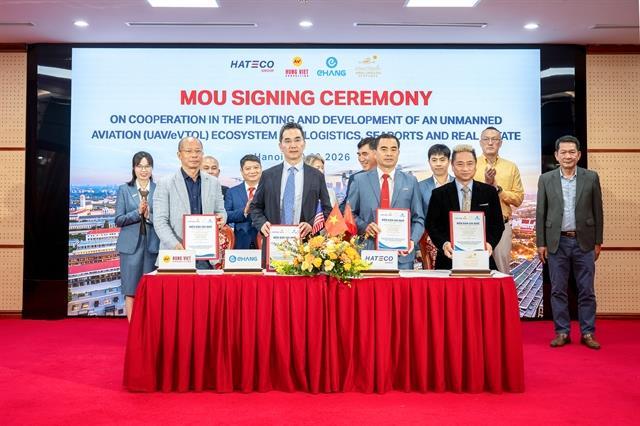 HATECO expands global tech alliance to develop unmanned aeerial ecosystem in Việt Nam
