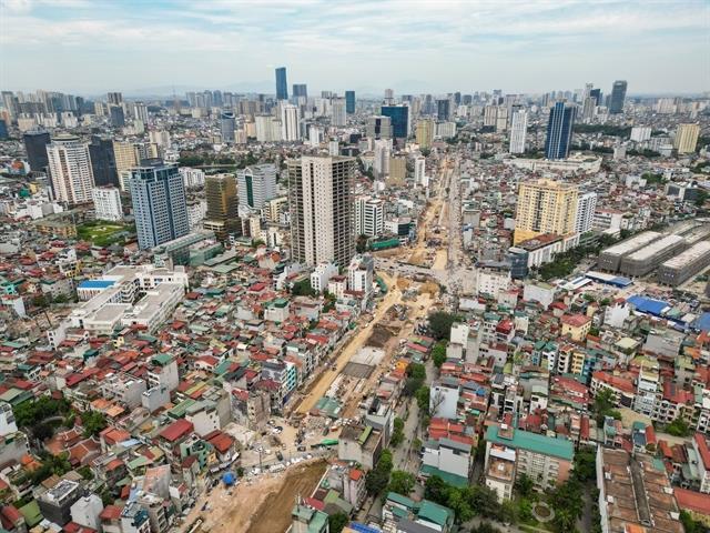 Credit for major projects in Hà Nội proposed up to 52 per cent of bank equity