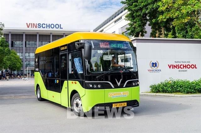 Việt Nam launches first all-electric school bus service