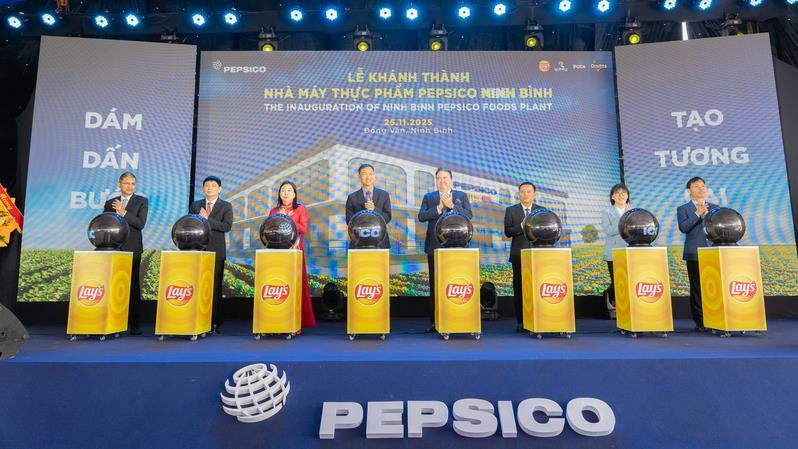 PepsiCo inaugurates US90 million food factory in Ninh Bình