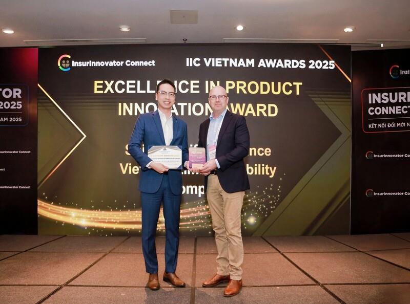 Shinhan Life Vietnam receives Excellence in Product Innovation Award at IIC Vietnam 2025