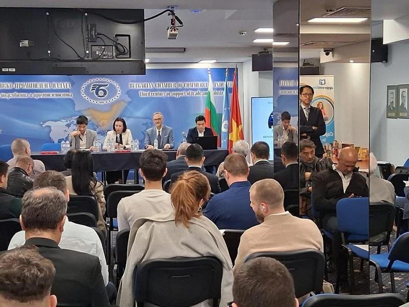 Vietnamese, Bulgarian businesses step up tech, green growth cooperation