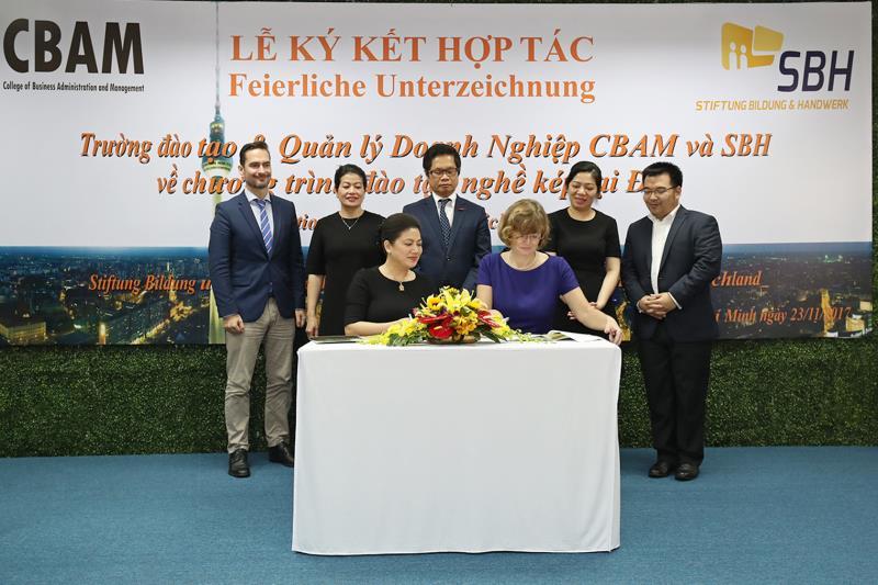 CBAM signs free training deal for VN students with German non-profit