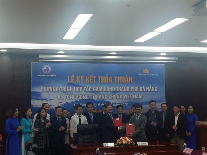 Vietnam Airlines, Da Nang ink deal