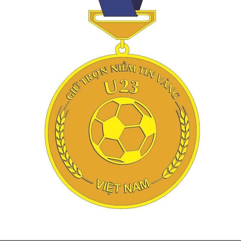 PNJ to make gold medals worth 132,158 for U23 football team