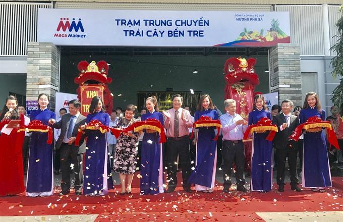 Ben Tre opens fruit, veg supply depot