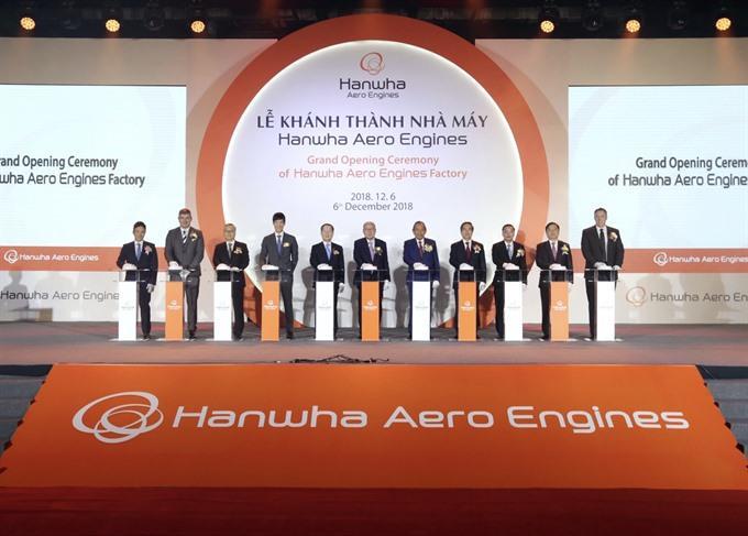 Viet Nams first aircraft engine parts factory launched