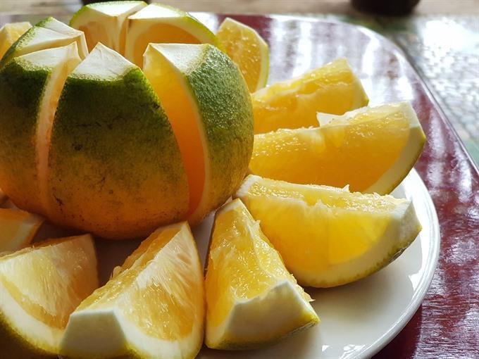 Cao Phong oranges to be served on Vietnam Airlines flights