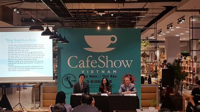 International cafe show opens in HCM City
