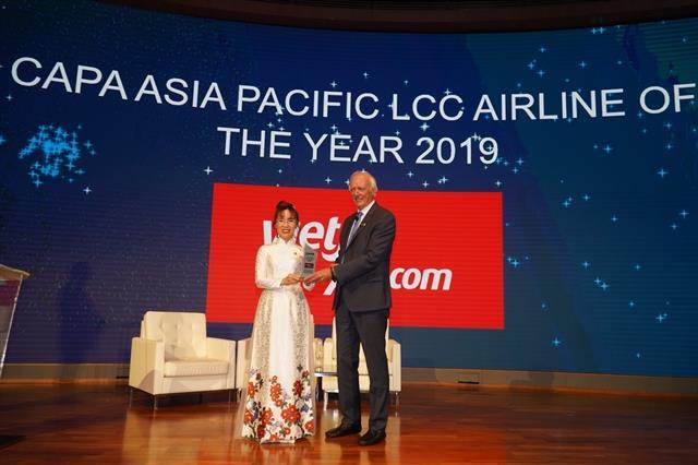 Vietjet named Asia Pacifics low cost airline of the year 2019
