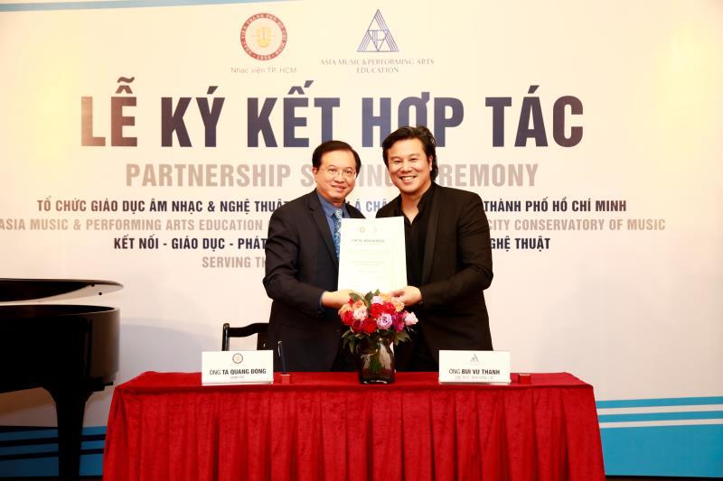 HCM City Conservatory of Music ties up with AMPA Education