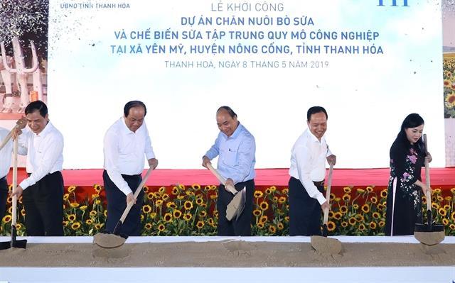 Thanh Hoa to have 162.6 million dairy cow farm