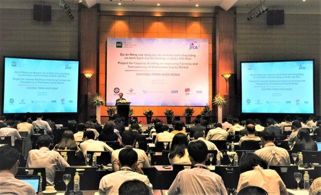 Japanese helps VN improve equity market transparency