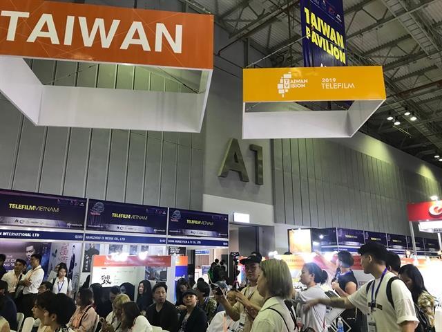 International exhibitions on telecom, film-TV begin in HCM City