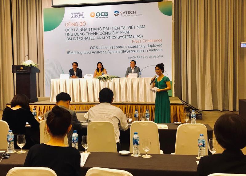 OCB is first bank in VN to use IBM Integrated Analytics System
