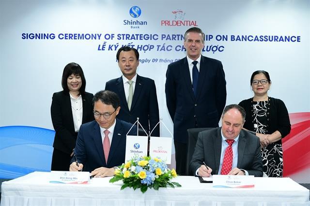 Shinhan Bank to distribute Prudentials insurance products in Viet Nam