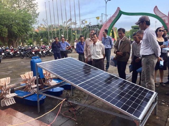 Mekong Delta shrimp farmers take baby steps towards renewable energy