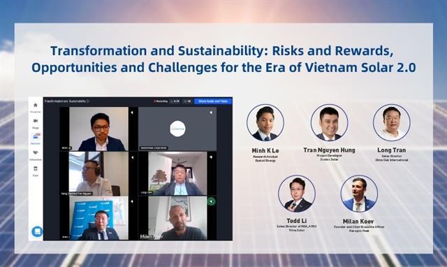 On-going Vietnam Solar E-Expo 2020 attracts numerous attendees