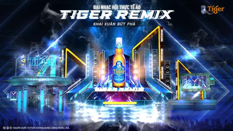 Tiger Remix to bring virtual music experience to Vietnamese fans