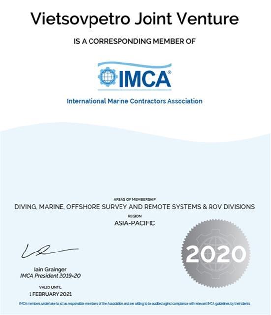 Vietsovpetro joins International Maritime Contractors Association