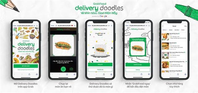 Grabs Delivery Doodles magically turns childrens drawings into food orders with AI