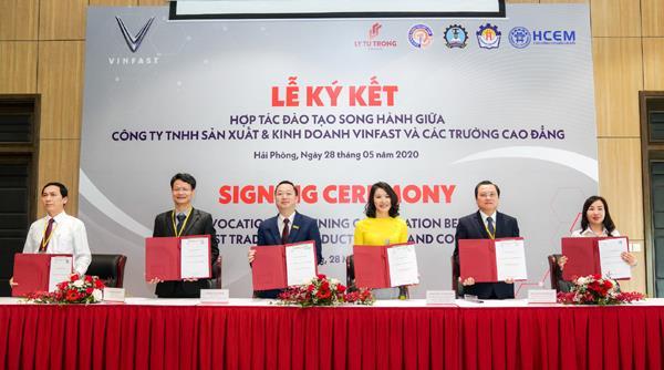 VinFast works with local colleges to train auto engineers