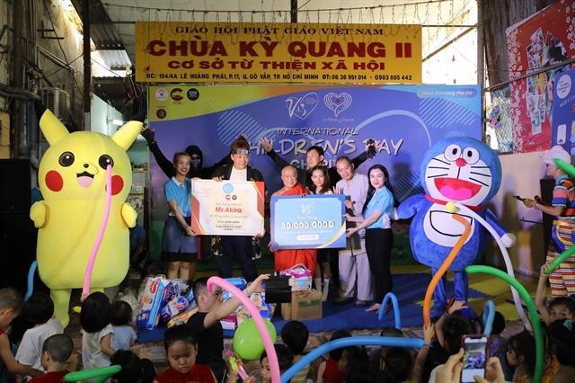 250 disadvantaged children receive gifts on Childrens Day
