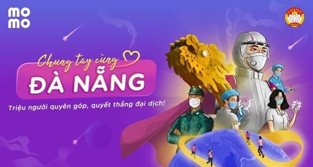 MoMo e-wallet users donate to fight the second wave of COVID-19