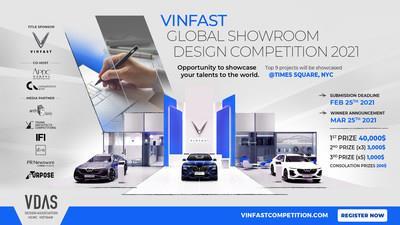 VDAS launches VinFast global showroom design contest, offers over 60,000 in prizes
