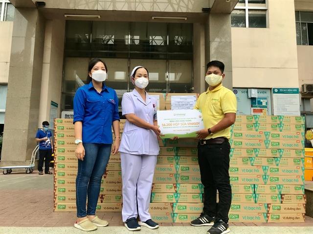 Vinasoy donates milk to HCM City medical workers for Vietnamese Womens Day