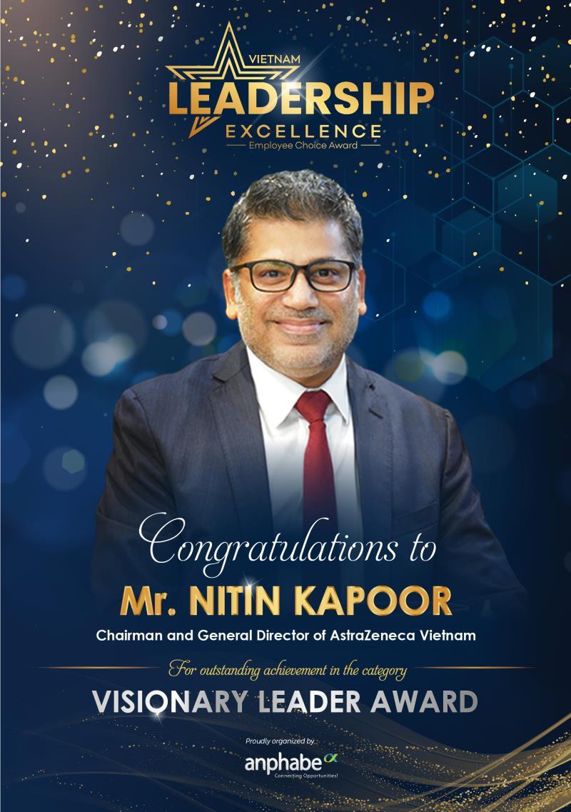 AstraZeneca Vietnam awarded for excellent leadership and human resources