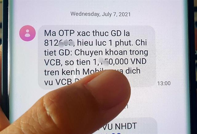 SBV warns of fake bank messages