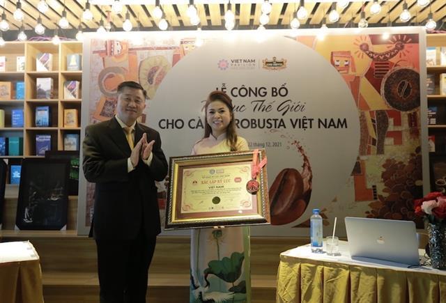 Viet Nams robusta coffee honored with World Record