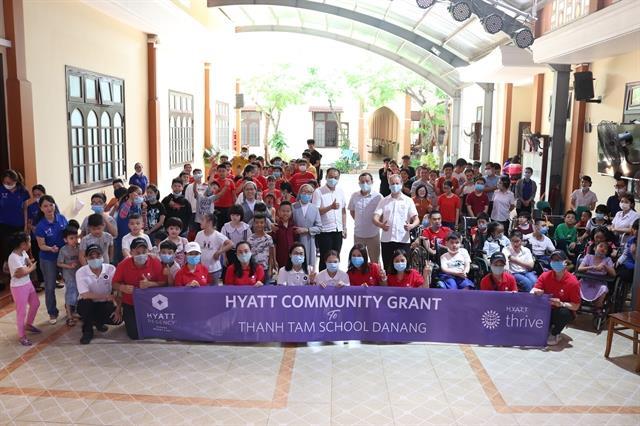 Hotel donates to help disadvantaged children