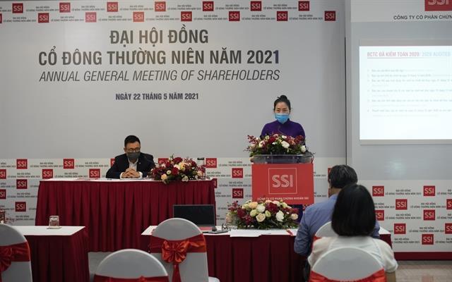 SSI eyes highest profits among securities companies in 2021