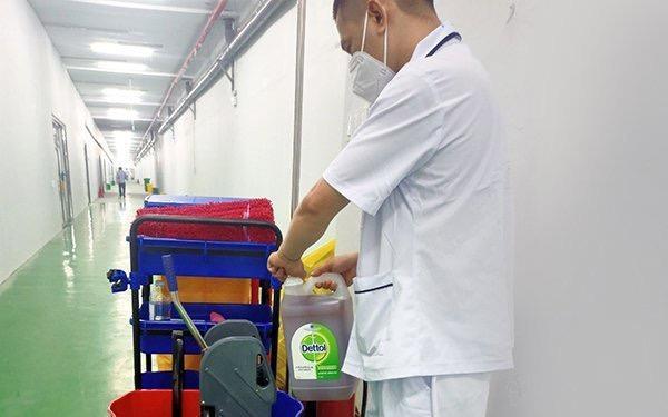 Reckitt donates disinfectant to Covid field hospitals